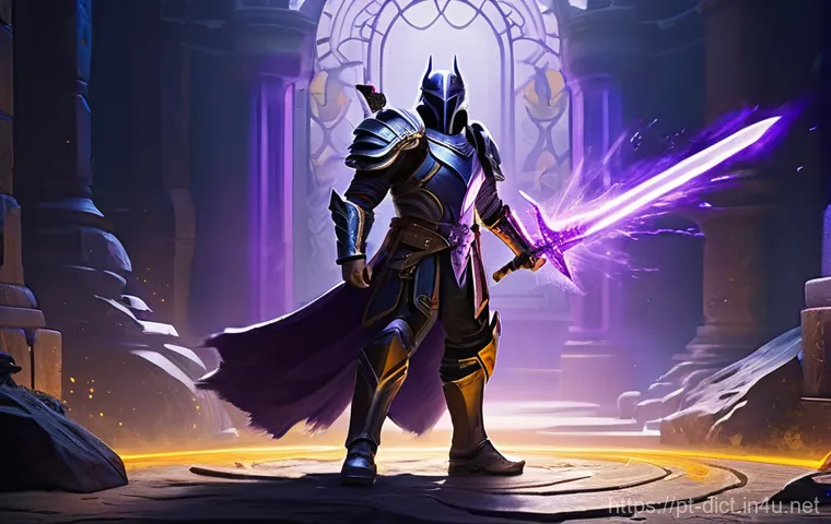 게임 용어집 - **Prompt for "Buff and Nerf: The Balance of Power"**
A vibrant, stylized illustration depicting ...