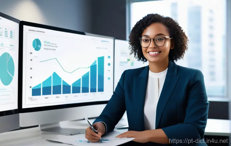 광고 용어집 - **Prompt 1: "A professional, mid-shot image of a focused business strategist, male or female, divers...