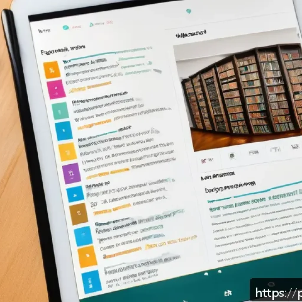 언어학 사전 - A modern digital dictionary interface displayed on a sleek tablet screen, showing detailed word entr...