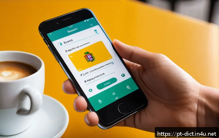 사전 API - A modern smartphone screen showing a language learning app with an integrated API translating a Port...